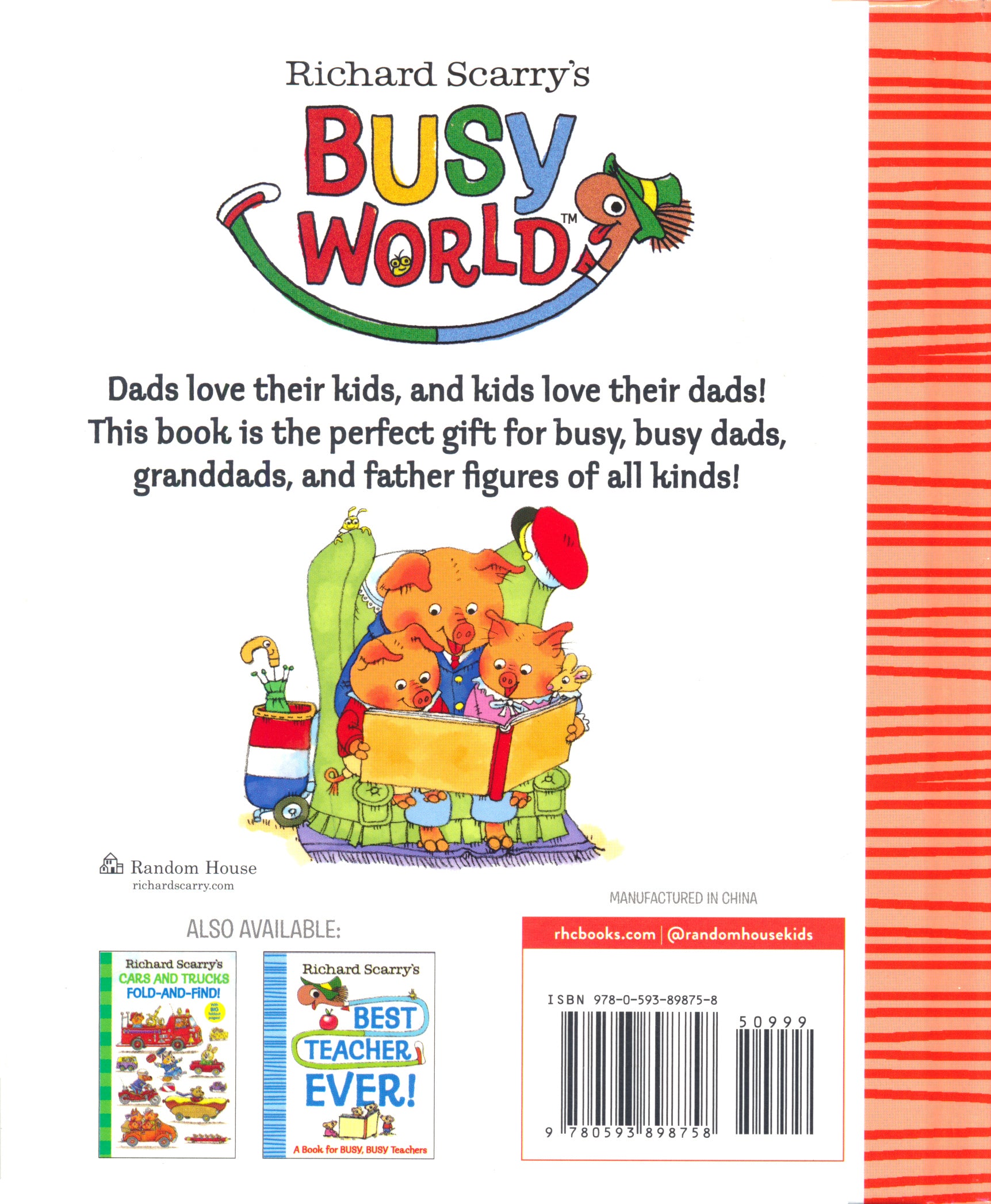 Richard Scarry's Best Daddy Ever!: A Book for BUSY, BUSY Dads