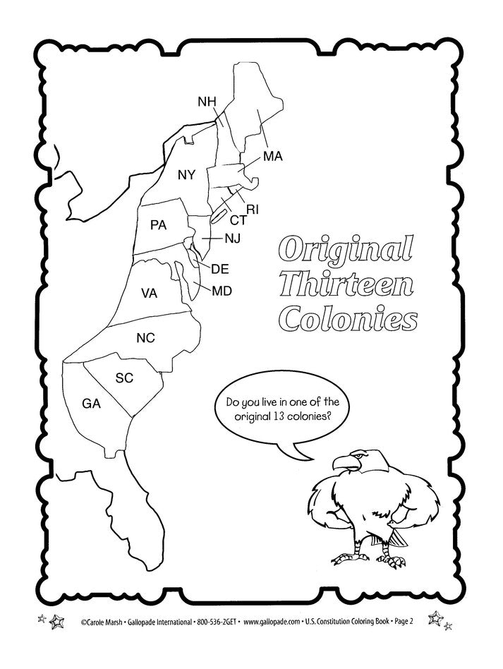 U.S. Constitution Coloring Book