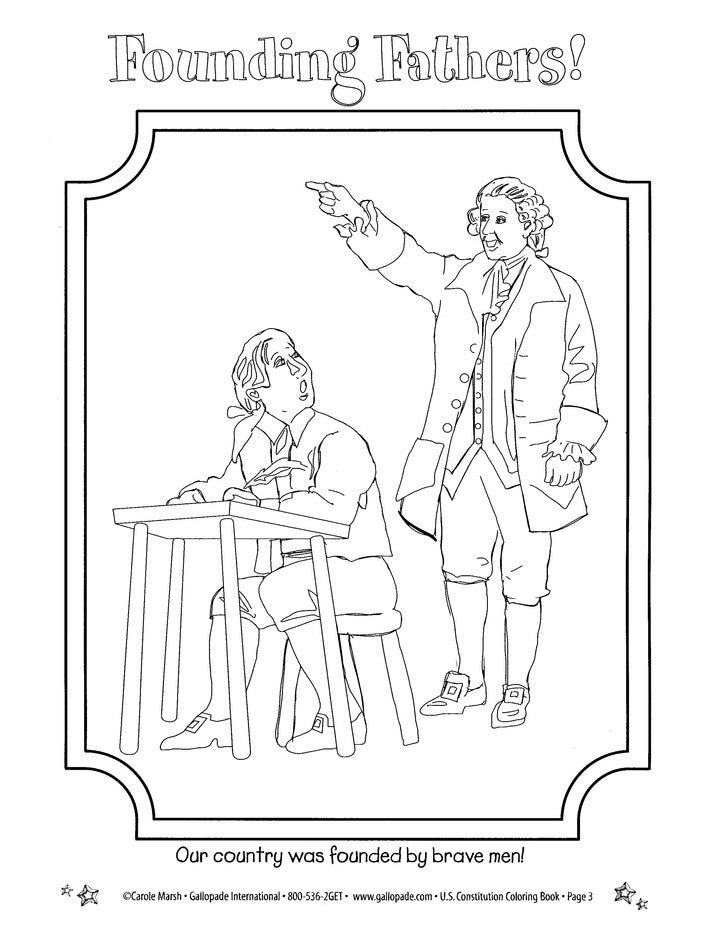 U.S. Constitution Coloring Book