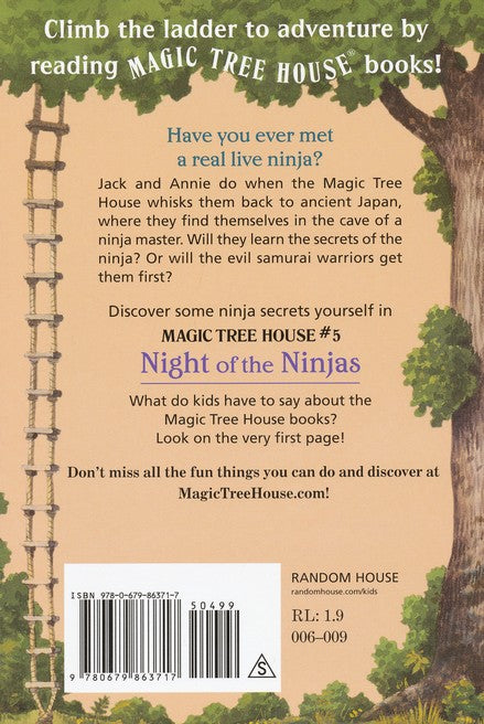 Magic Tree House #5: Night Of The Ninjas