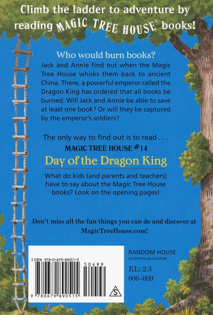 Magic Tree House #14: Day of the Dragon King