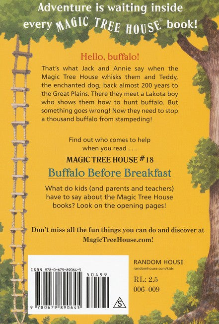 Magic Tree House #18: Buffalo Before Breakfast