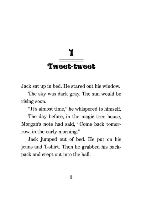 Magic Tree House #24: Earthquake Early Morning