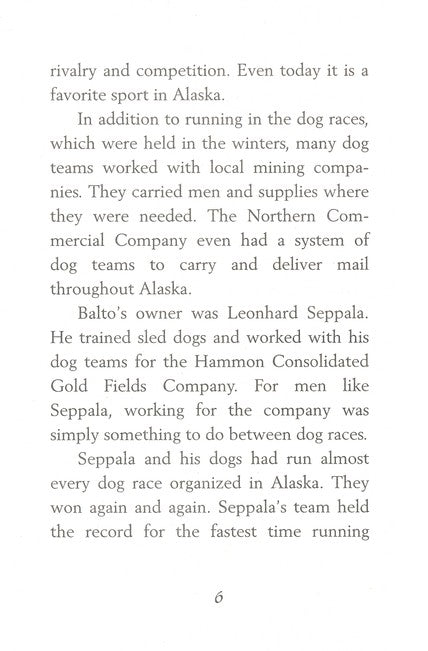 Balto and the Great Race: A Stepping Stones Chapter Book