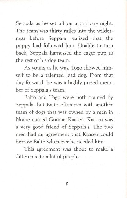 Balto and the Great Race: A Stepping Stones Chapter Book