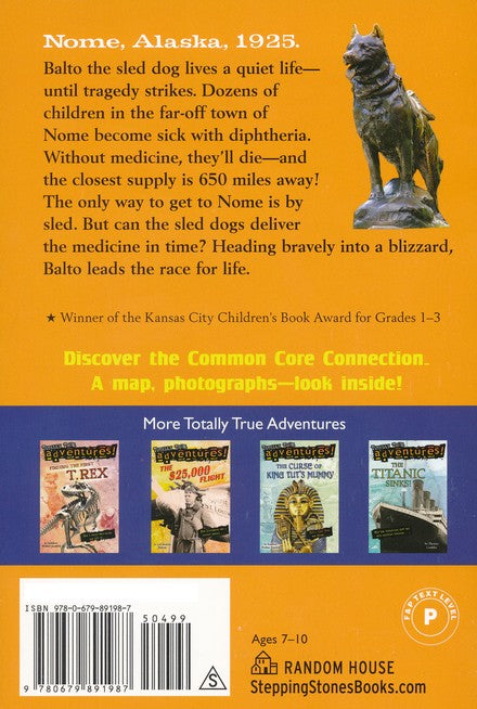 Balto and the Great Race: A Stepping Stones Chapter Book