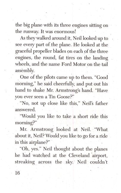 Neil Armstrong: Young Flyer Childhood of Famous Americans Series