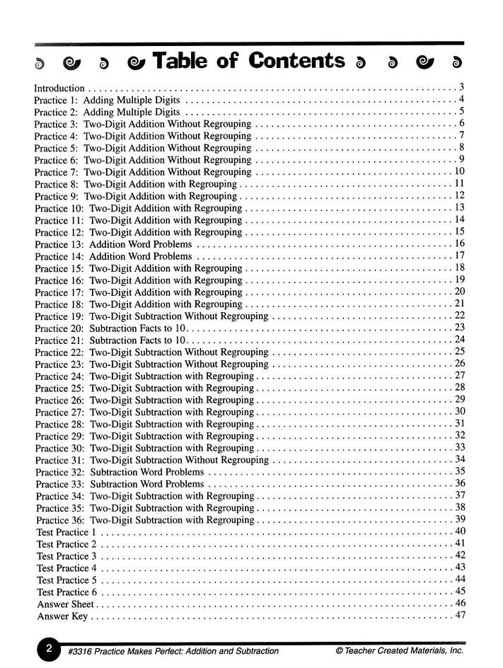 Addition & Subtraction, Grade 2