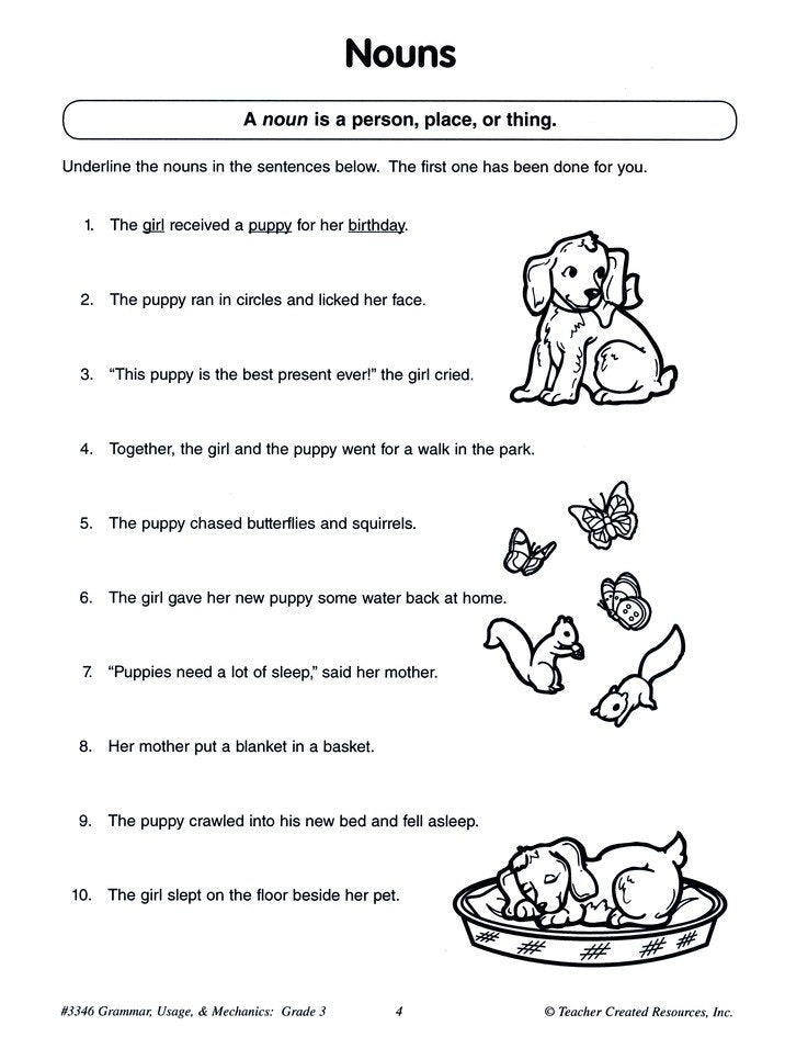 Practice Makes Perfect: Grammar, Usage and Mechanics (Grade 3)