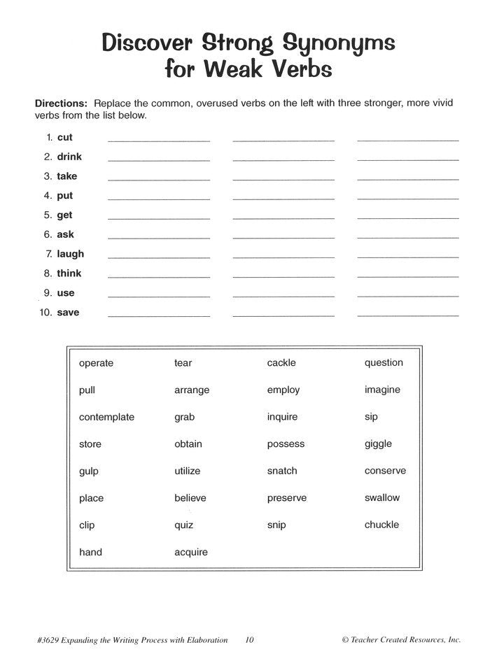 Expanding the Writing Process with Elaboration