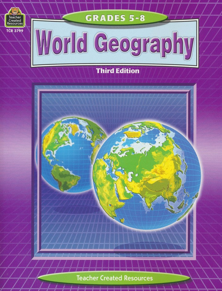 World Geography, Grades 5-8, 3rd Edition