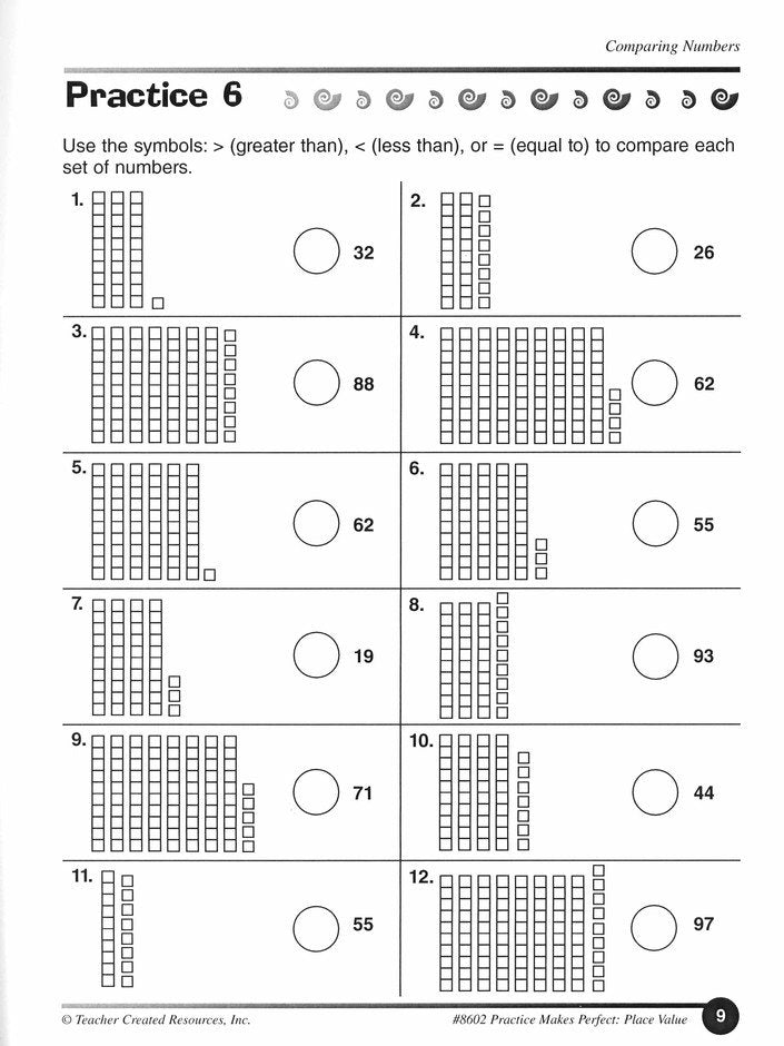 Practice Makes Perfect: Place Value (Grade 2)