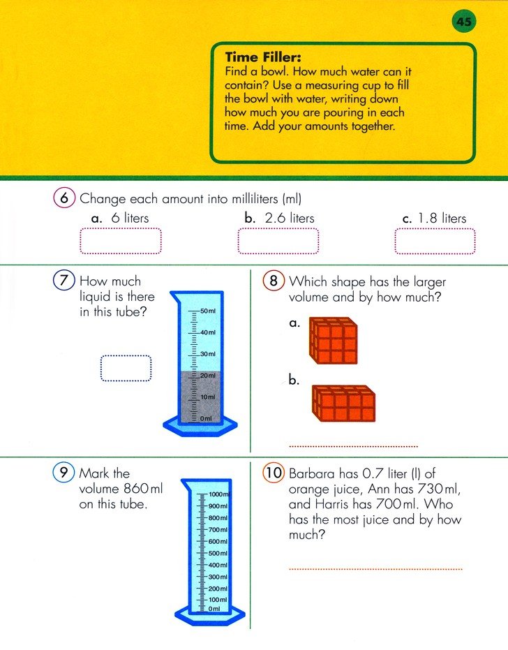 10 Minutes a Day Math Grade 4