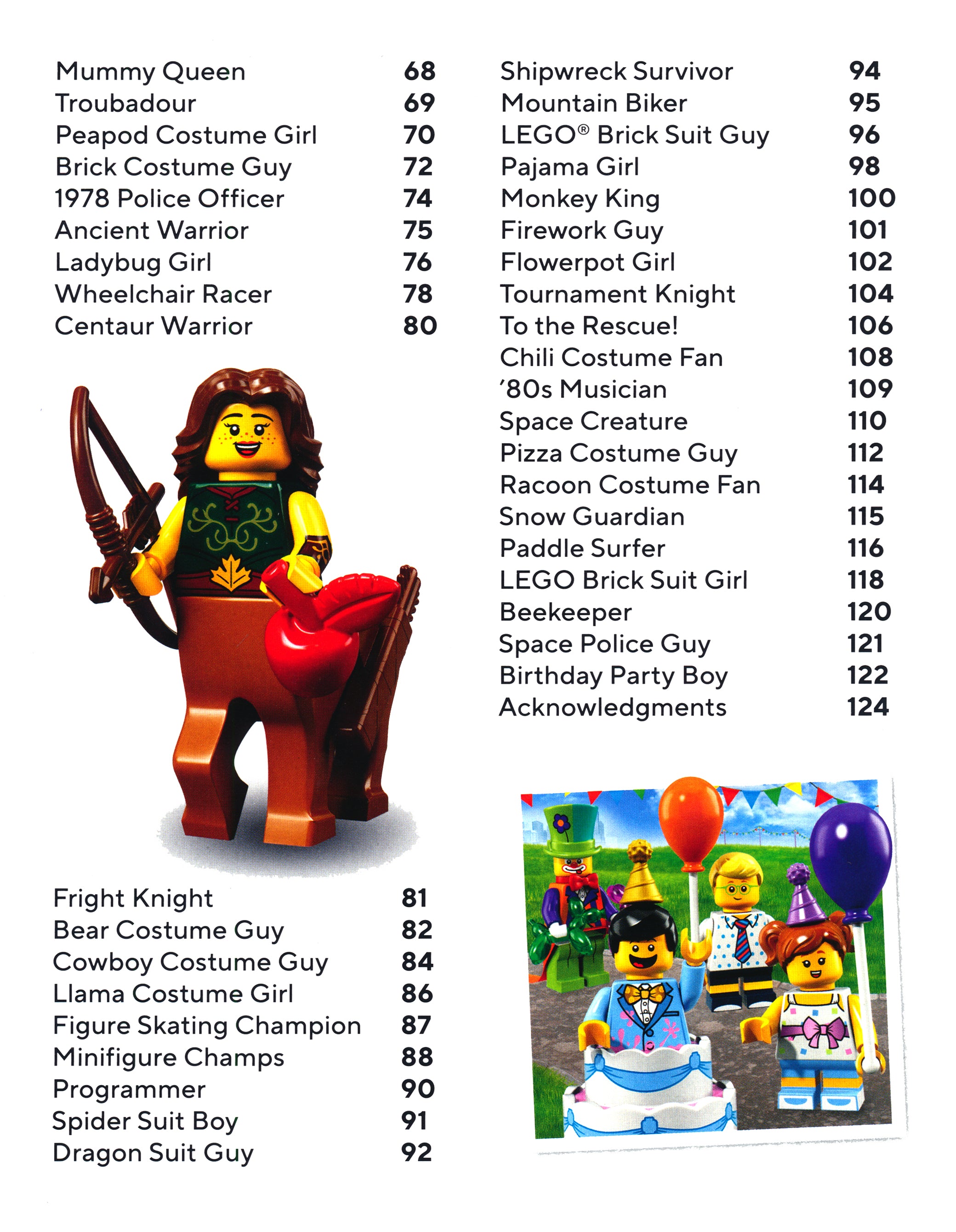 LEGO Meet the Minifigures With Exclusive LEGO Rockstar Minifigure