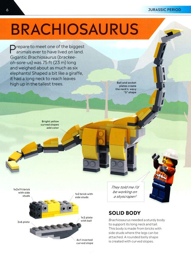 How to Build LEGO Dinosaurs