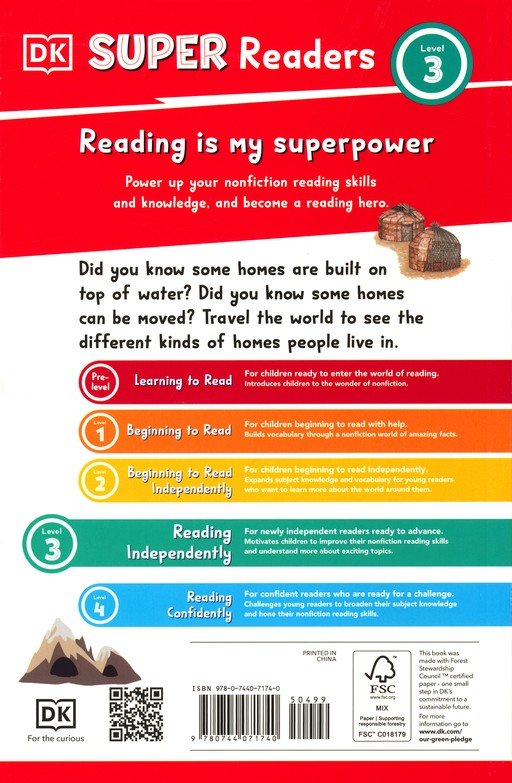 DK Super Readers Level 3 Homes Around the World