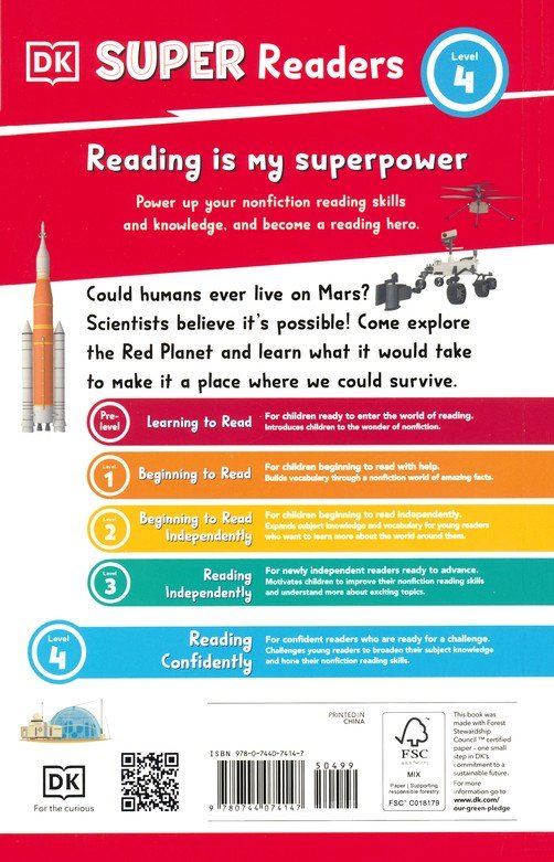 DK Super Readers Level 4 Mission to Mars