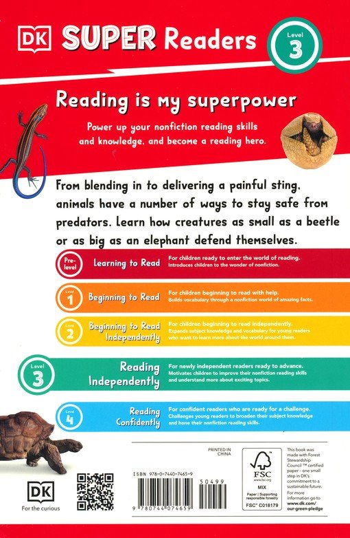 DK Super Readers Level 3 Animal Defenses