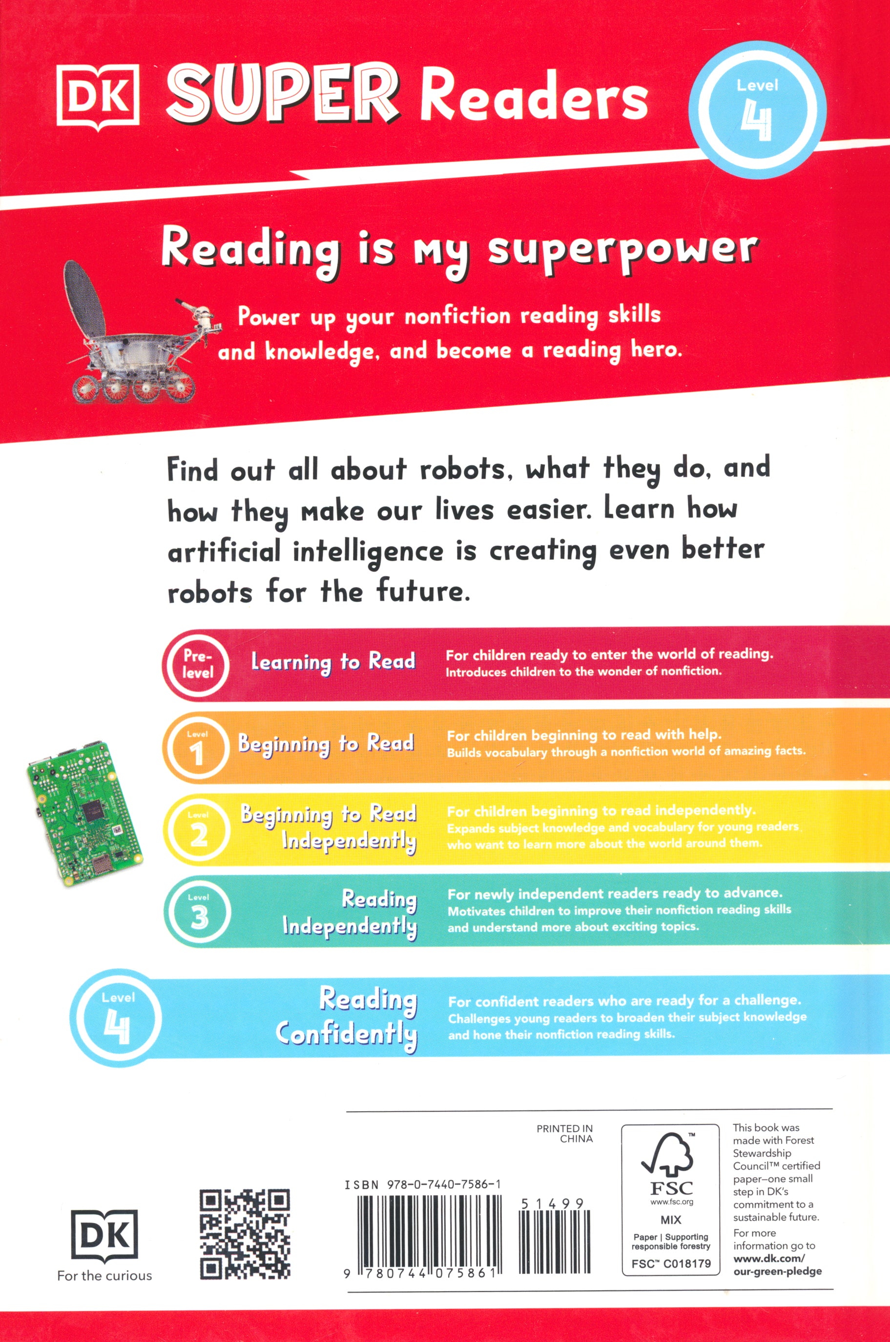 DK Super Readers Level 4 Robots and AI