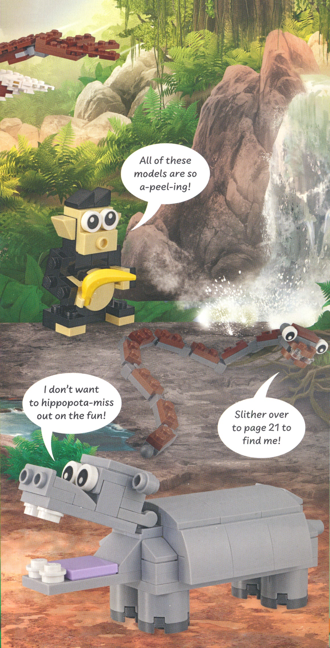 LEGO Pocket Builder Nature: Create Cool Creatures