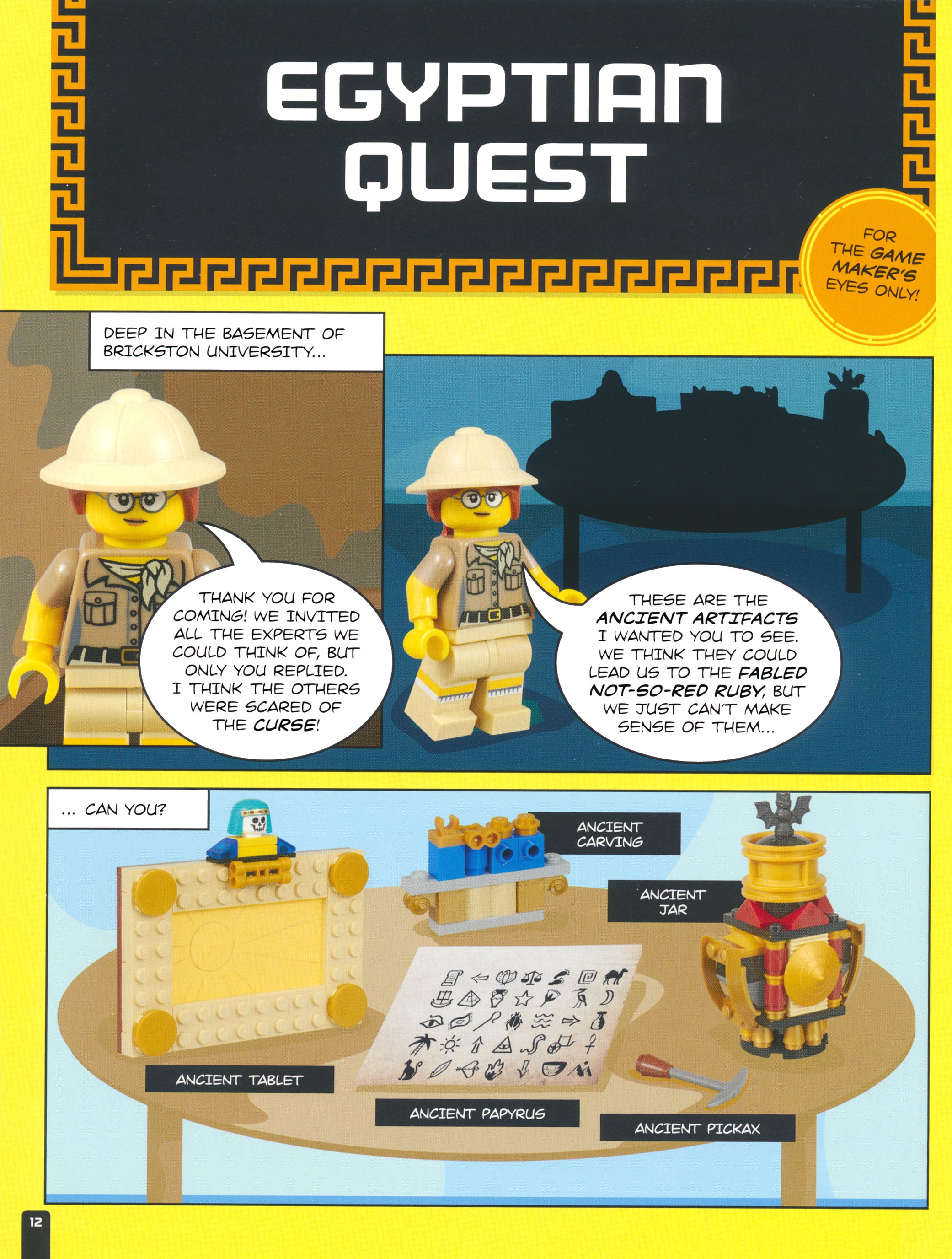 Build Your Own LEGO Escape Room