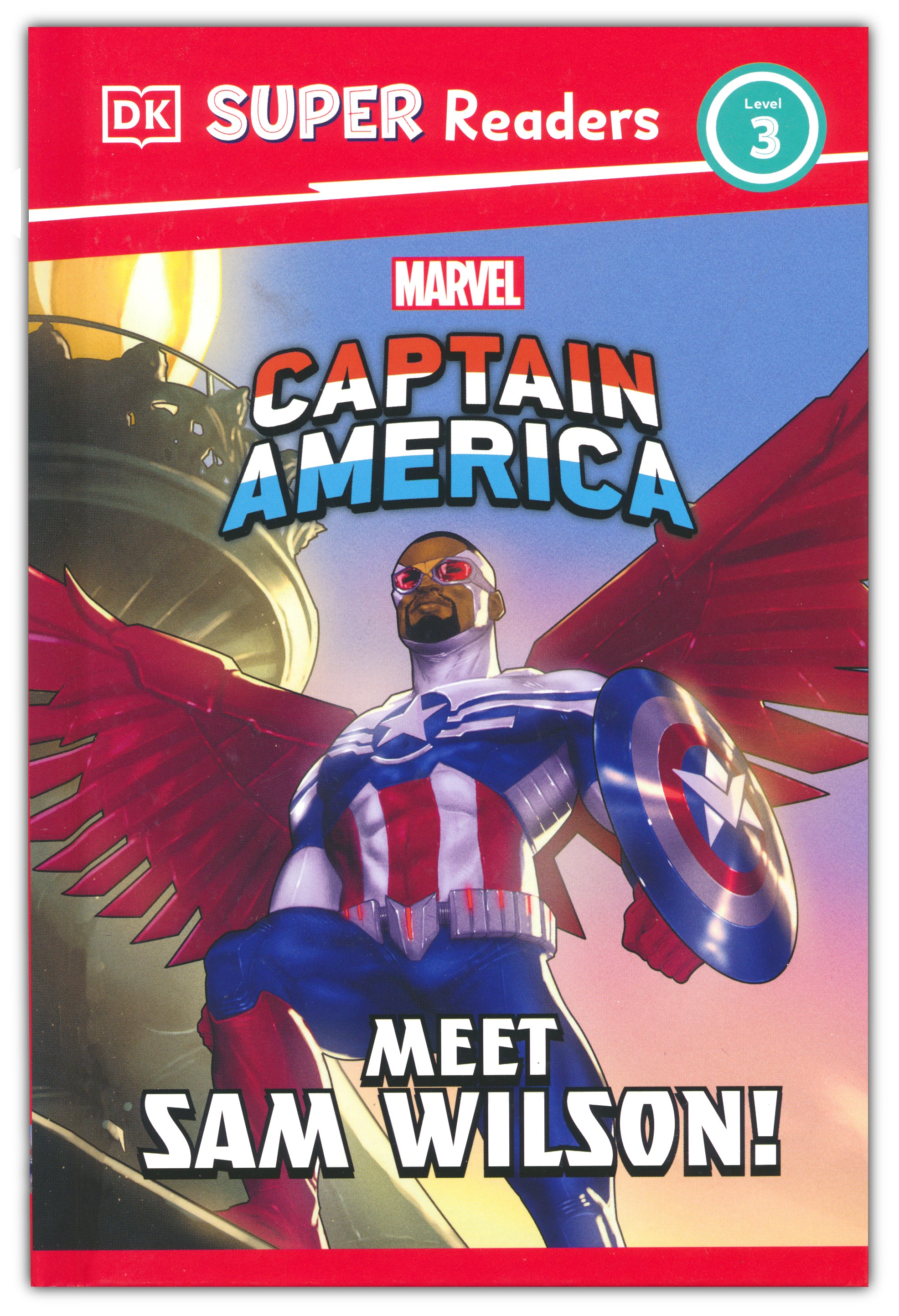 DK Super Readers Level 3 Marvel Captain America Meet Sam Wilson!