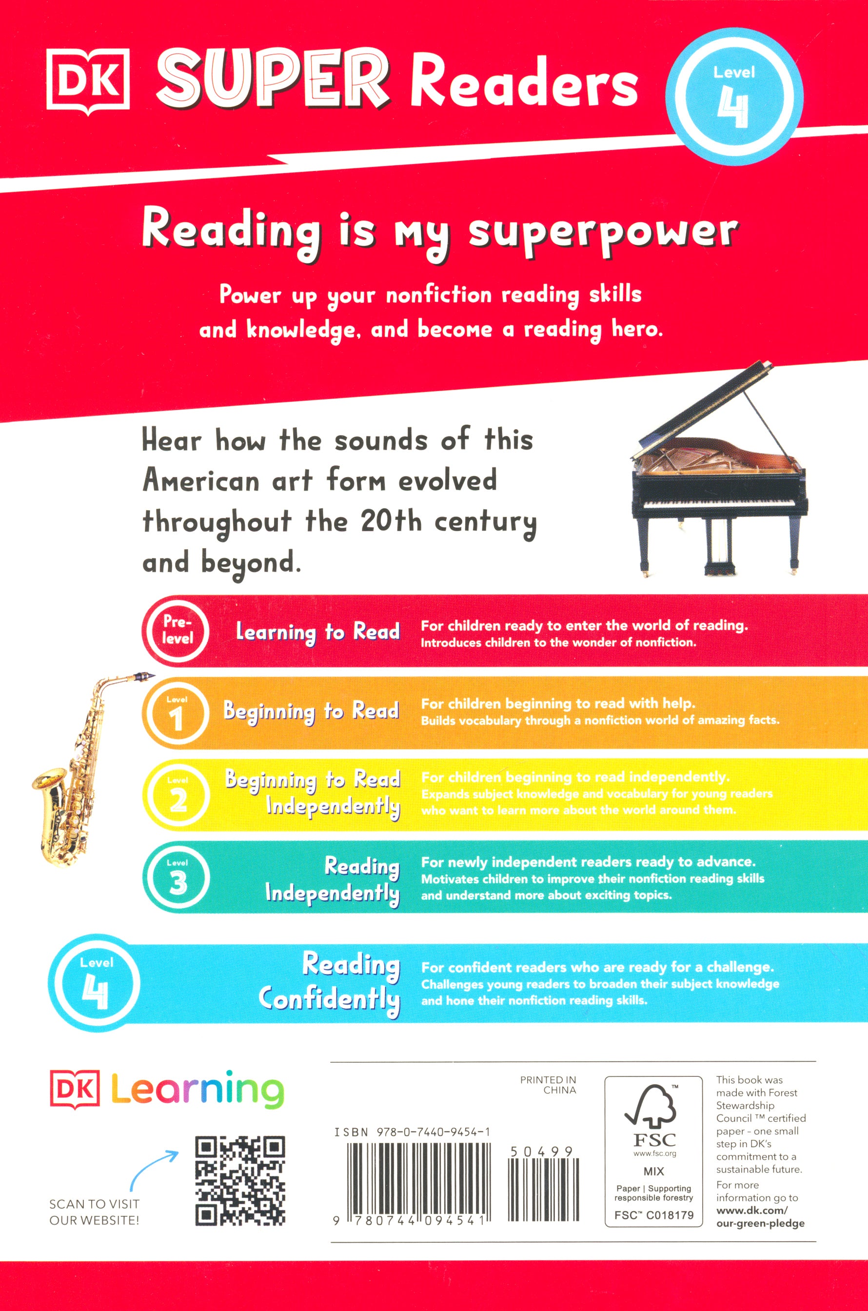 DK Super Readers Level 4 History of Jazz