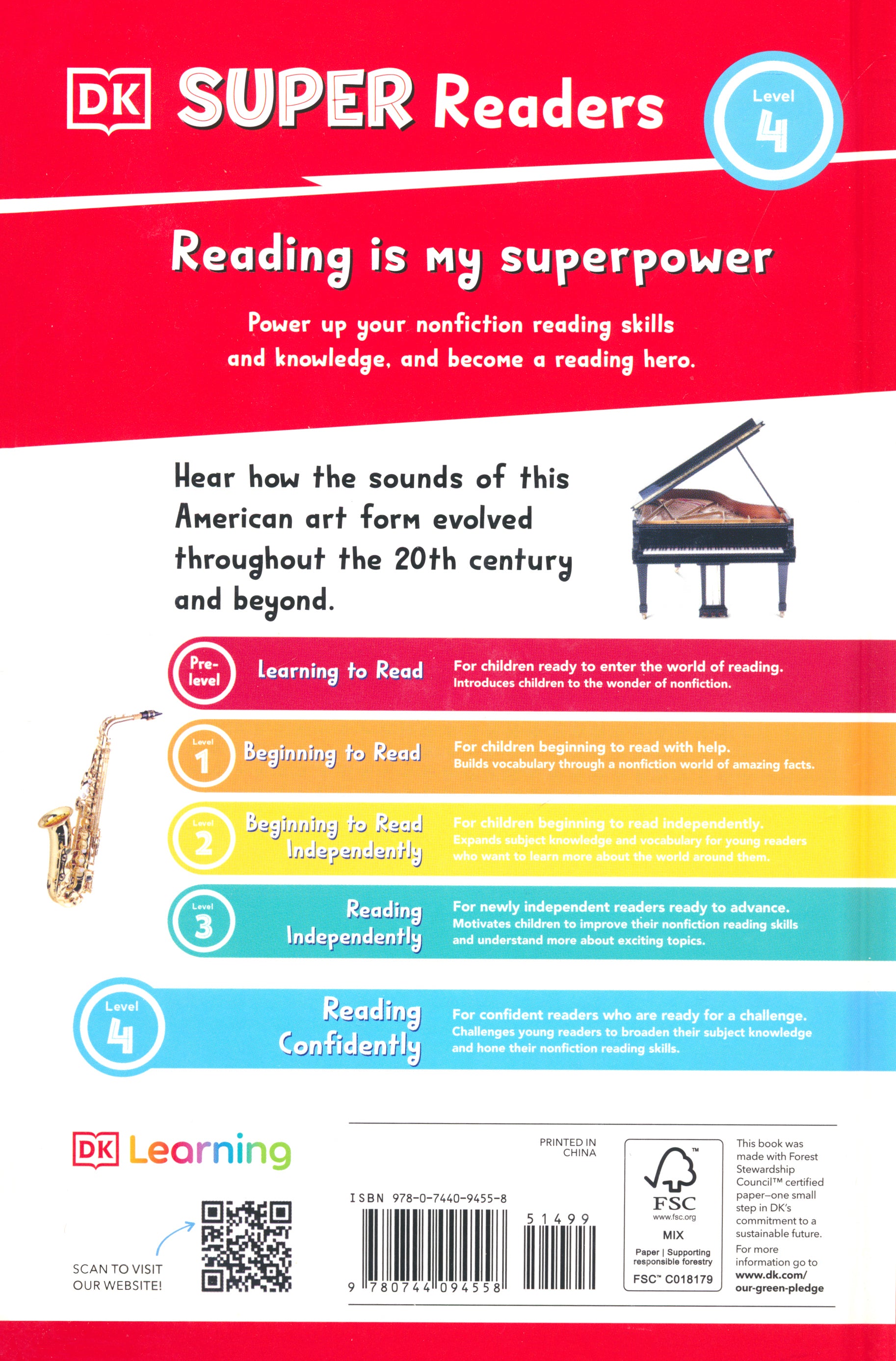 DK Super Readers Level 4 History of Jazz