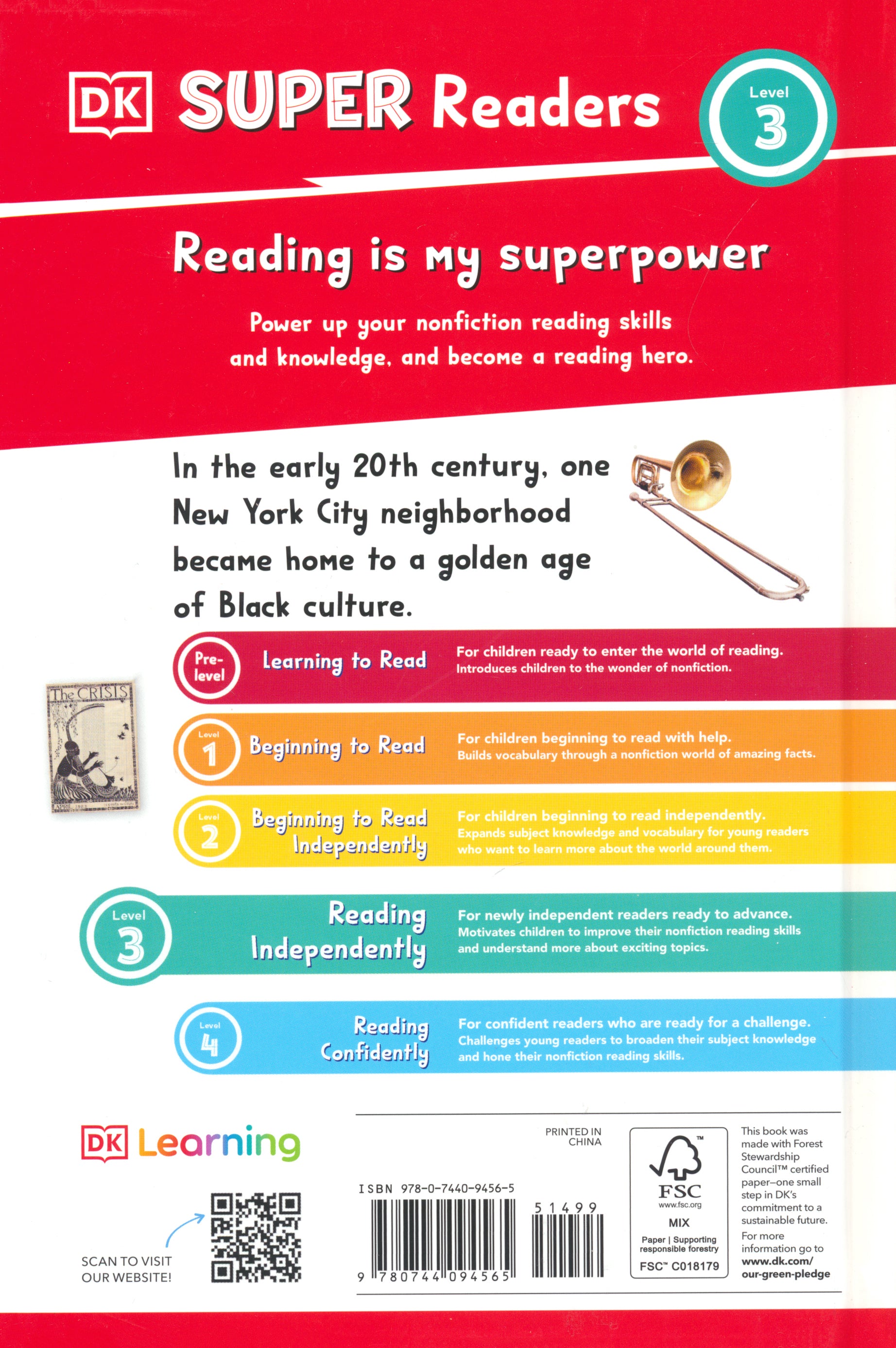 DK Super Readers Level 3 Harlem Renaissance