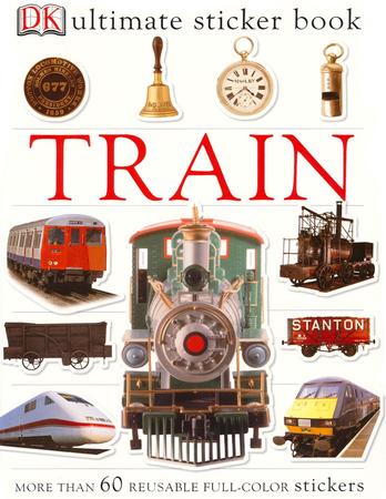 Ultimate Sticker Book: Train