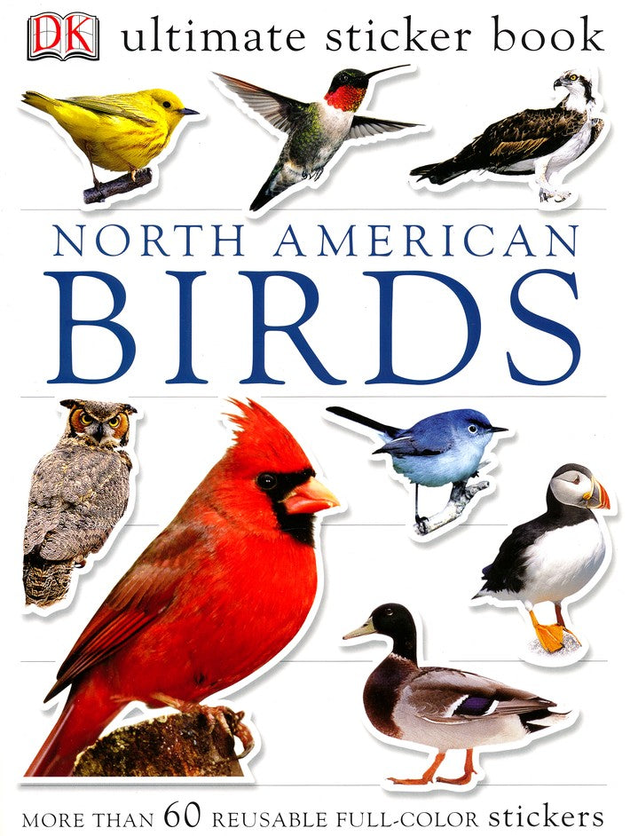 Ultimate Sticker Book: North American Birds