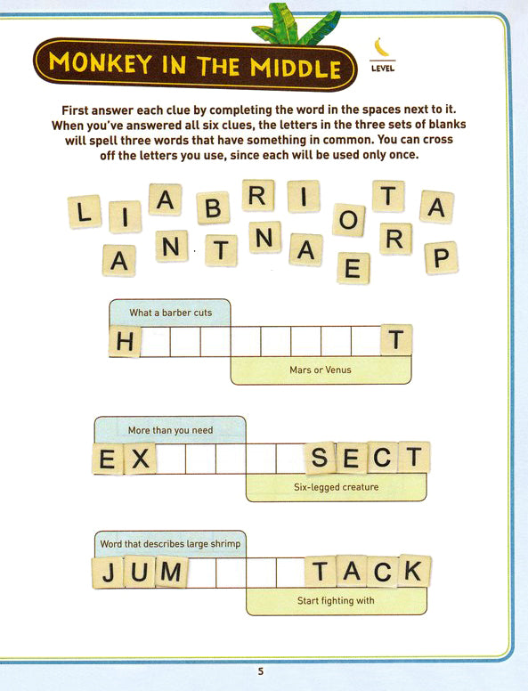 Bananagrams! For Kids