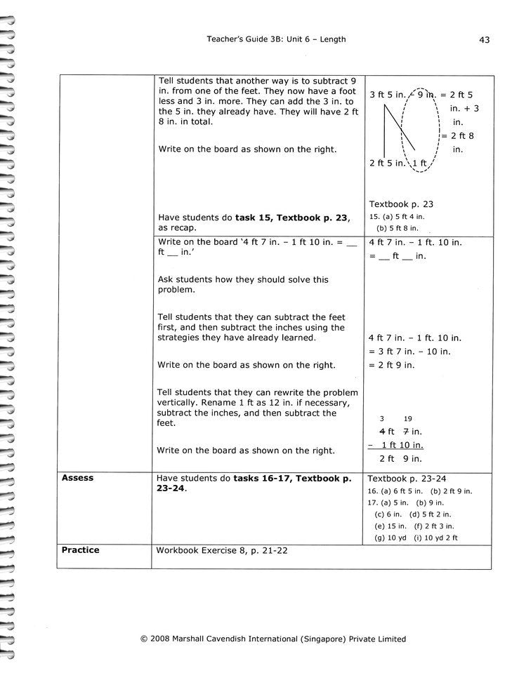 Primary Mathematics Standards Edition Level 3B Teacher Guide