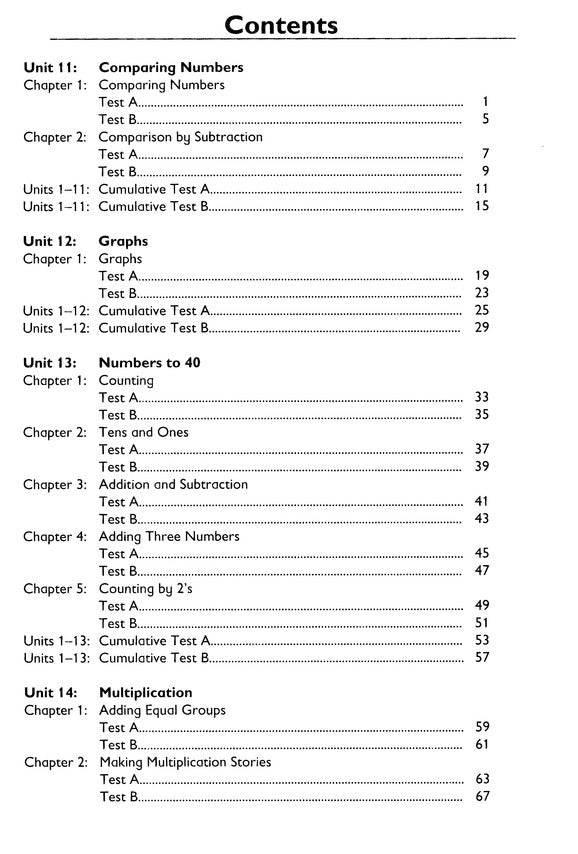 Primary Mathematics Tests 1B (Standards Edition)