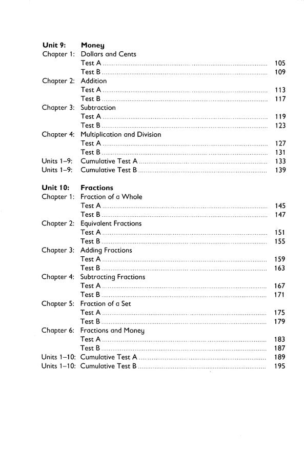 Primary Mathematics Tests 3B (Standards Edition)