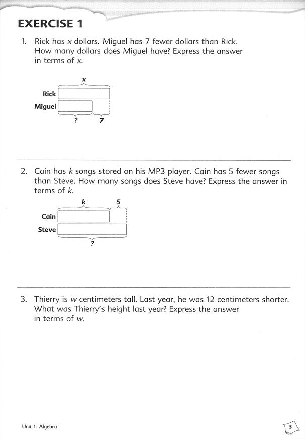 Primary Mathematics Workbook 6A (Standards Edition)