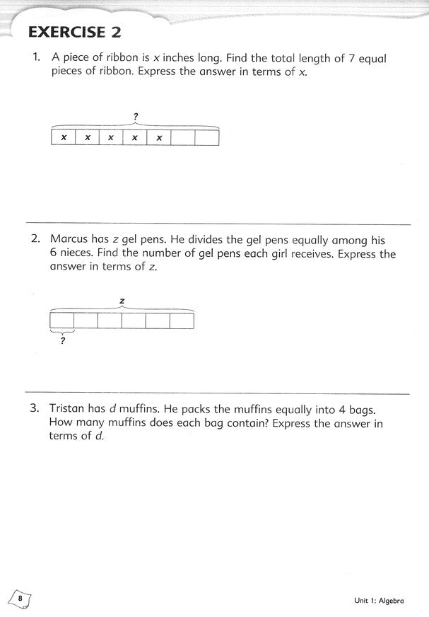 Primary Mathematics Workbook 6A (Standards Edition)