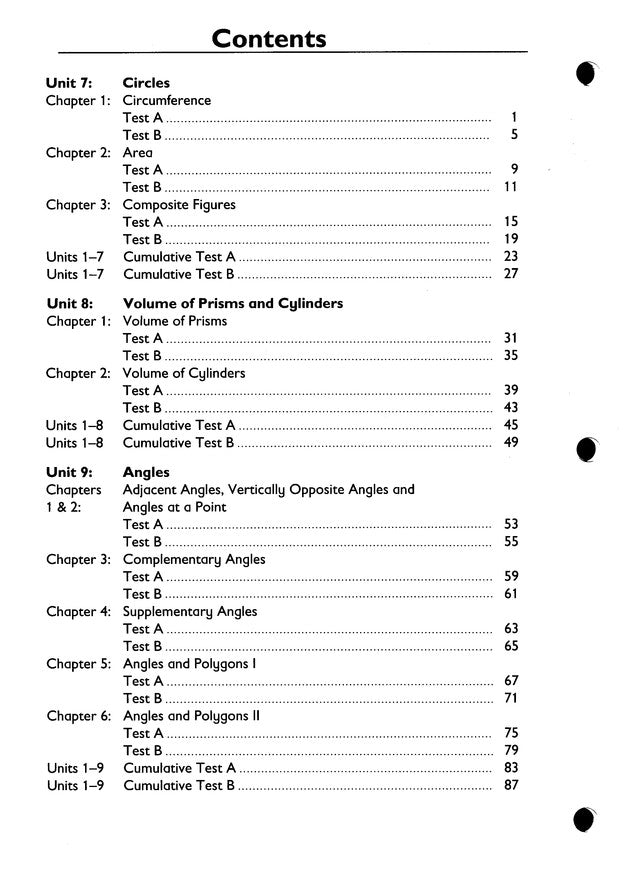 Primary Mathematics Tests 6B (Standards Edition)