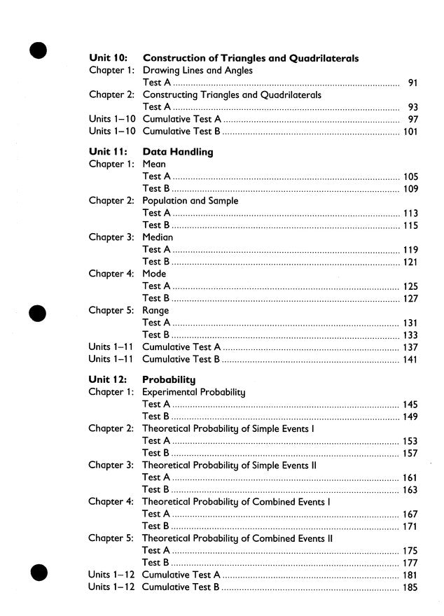 Primary Mathematics Tests 6B (Standards Edition)