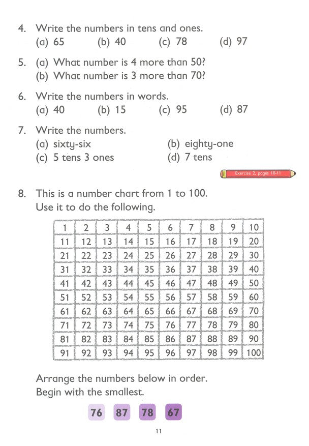 Primary Mathematics Textbook 2A (Standards Edition)