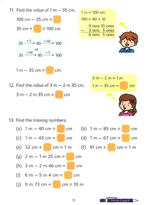 Primary Mathematics Textbook 3B (Standards Edition)