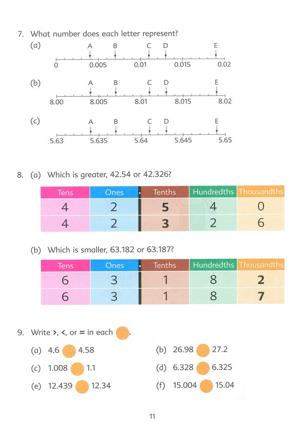 Primary Mathematics Textbook 5B (Standards Edition)