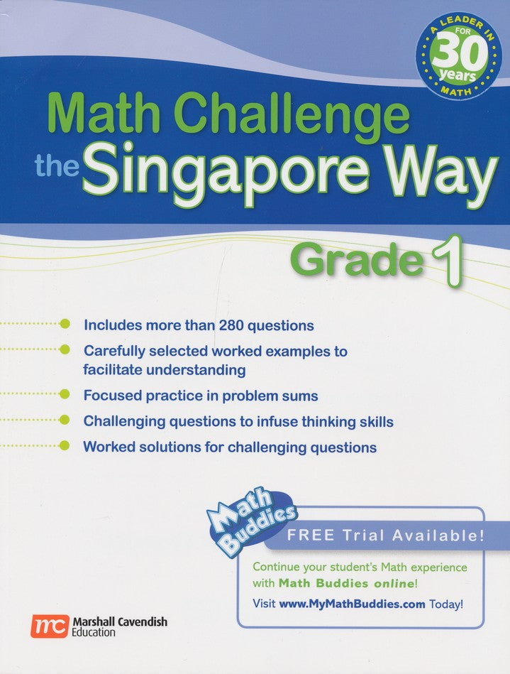 Math Challenge the Singapore Way Grade 1