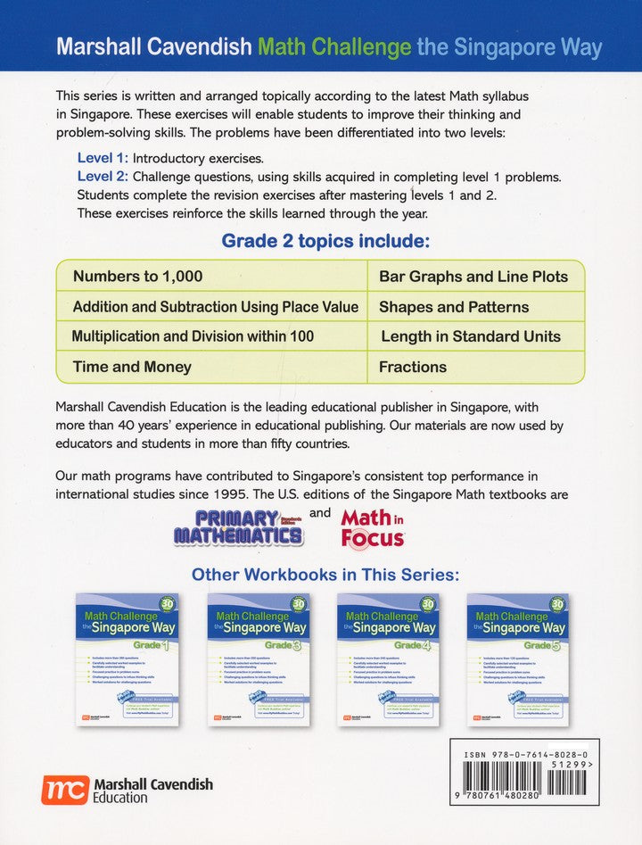 Math Challenge the Singapore Way Grade 2