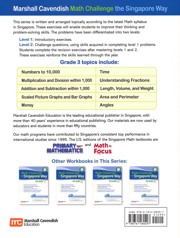 Math Challenge the Singapore Way Grade 3