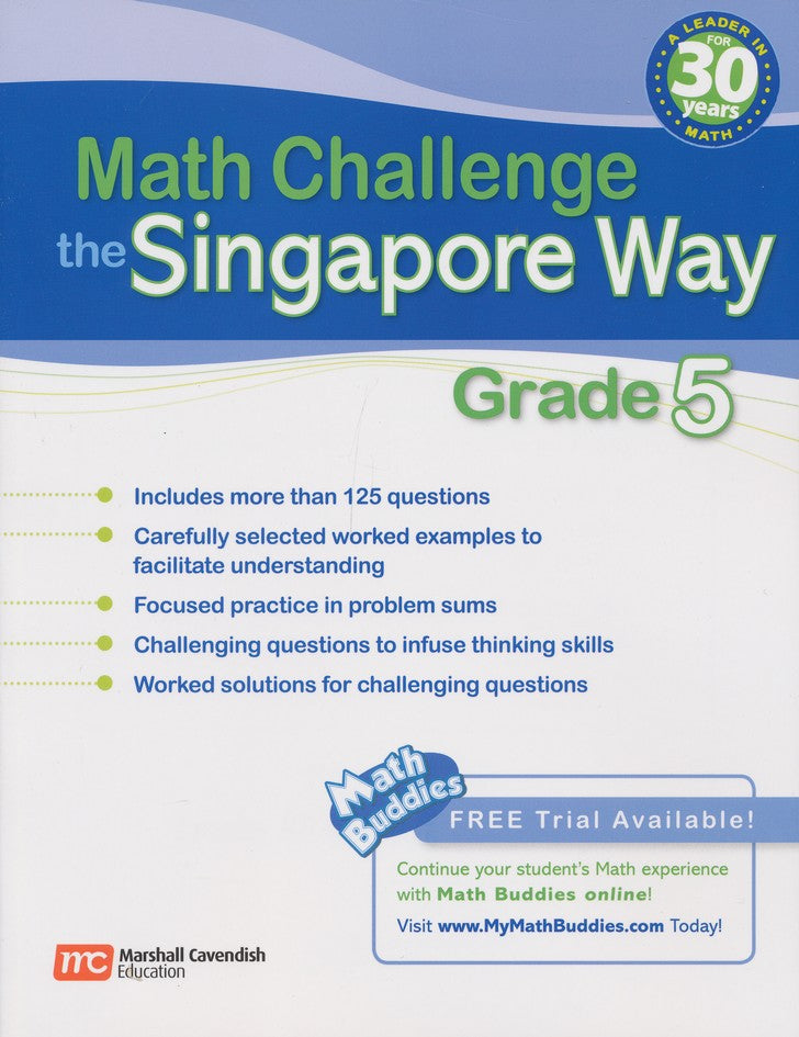 Math Challenge the Singapore Way Grade 5