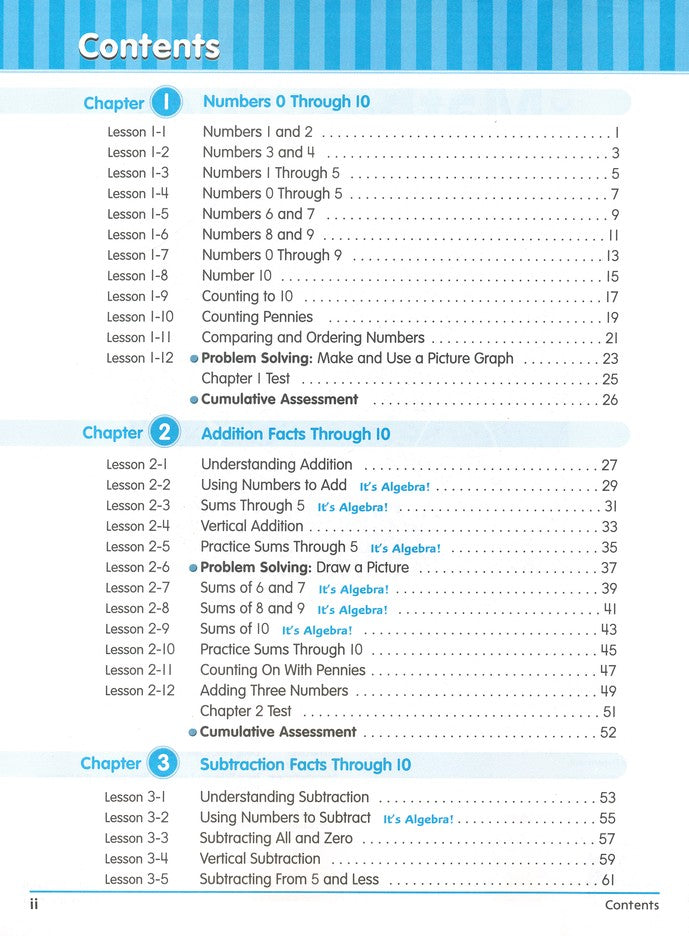 MCP Mathematics Level A Student Edition (2005 Edition)