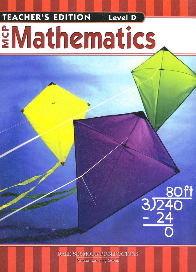 MCP Mathematics Level D Teacher's Guide (2005 Edition)