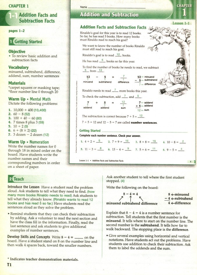 MCP Mathematics Level D Teacher's Guide (2005 Edition)