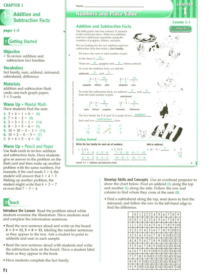 MCP Mathematics Level E Teacher's Guide (2005 Edition)